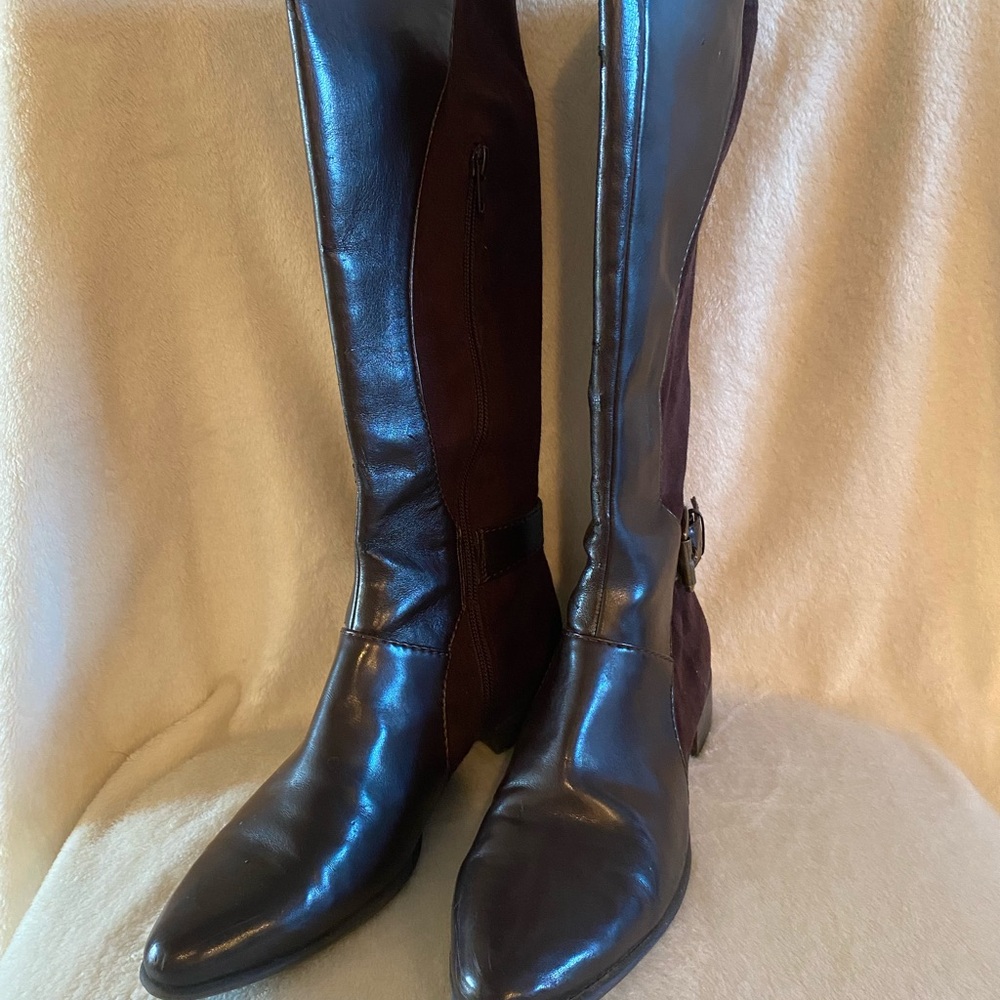 Bandolino Dark Brown Knee-High Boots